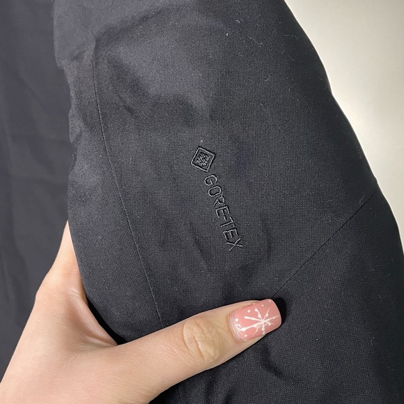 Arc’teryx Black Patera Parka Winter Jacket Goose Down GORE-TEX Womens Large‎ NEW - Picture 3 of 11